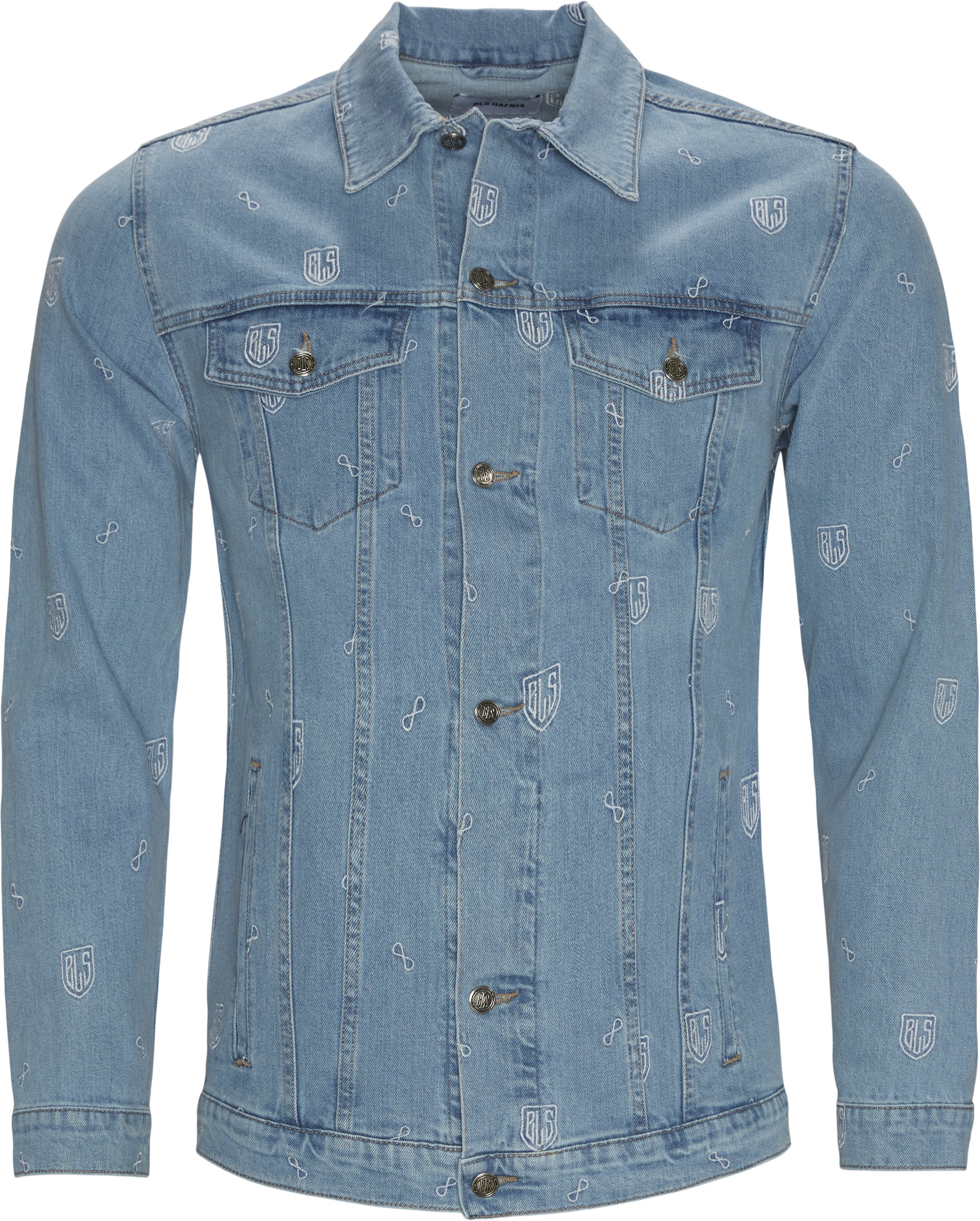 New All Over Jacket - Denim skjorter - Regular fit - Blå